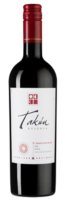 Вино красное сухое «Takun Cabernet Sauvignon Reserva» 2016 г.