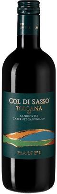 Вино красное полусухое «Banfi Col di Sasso Toscana, 0.375 л» 2018 г.