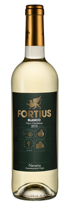 Вино белое сухое «Fortius Blanco Navarra» 2019 г.