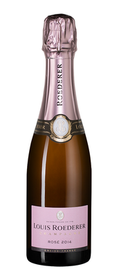Шампанское розовое брют «Louis Roederer Brut Rose, 0.75 л» 2014 г.