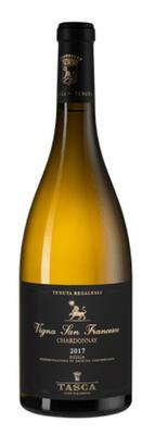 Вино белое сухое «Tasca d Almerita Chardonnay Vigna San Francesco» 2017 г.