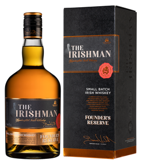 Виски ирландский «The Irishman Founder's Reserve» в подарочной упаковке