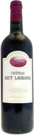 Вино красное сухое «Chateau Haut-Lagrange Red Sichel» 2014 г.