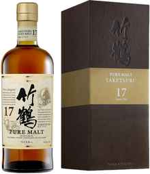 Виски японский «Nikka Taketsuru Pure Malt 17 years old» в подарочной упаковке