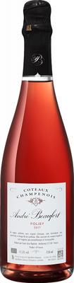 Вино красное сухое «Andre Beaufort Polisy Coteaux Champenois» 2017 г.