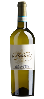 Вино белое сухое «Minini Pinot Grigio, 0.75 л» 2018 г.