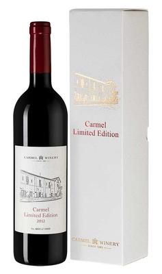 Вино красное сухое «Carmel Limited Edition» 2012 г., в подарочной упаковке