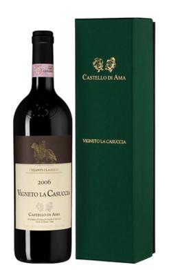 Вино красное сухое «Castello di Ama Chianti Classico Vigneto La Casuccia, 0.75 л» 2006 г., в подарочной упаковке