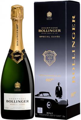 Шампанское белое брют «Bollinger Special Cuvee Brut 007» в подарочной упаковке