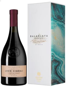Вино красное сухое «Балаклава Loco Cimabali» 2017 г., в подарочной упаковке