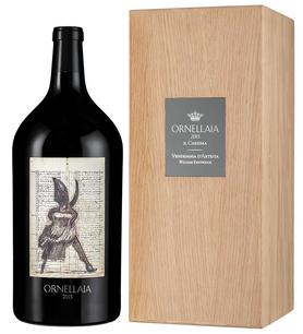 Вино красное сухое «Ornellaia Vendemmia d Artista Il Carisma» 2015 г., в деревянной подарочной упаковке