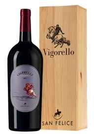 Вино красное сухое «Vigorello Toscana» 2015 г., в деревянной подарочной упаковке