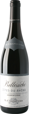 Вино красное сухое «M. Chapoutier Cotes du Rhone Belleruche» 2019 г.