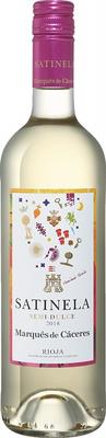 Вино белое полусладкое «Satinela Rioja Marques de Caceres» 2020 г.