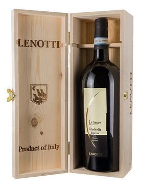 Вино красное полусухое «Le Crosare Valpolicella Ripasso Classico Superiore» в деревянной коробке