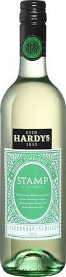 Вино белое полусухое «Stamp Chardonnay Semillon South Eastern Australia Hardy’s» 2020 г.