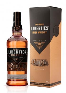 Виски ирландский «The Dublin Liberties 10 Year Old Copper Alley» в подарочной упаковке