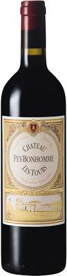 Вино красное сухое «Chateau Pey-Bonhomme Les-Tours»