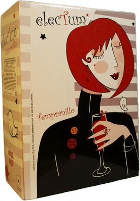 Вино красное сухое «Electum Tempranillo (Tetra Pak)»