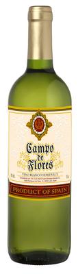Вино столовое белое полусладкое «Campo de Flores»