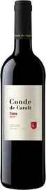 Вино красное сухое «Conde de Caralt Tinto» 2019 г.