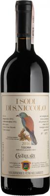 Вино красное сухое «I Sodi di San Niccolo» 2016 г.