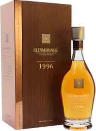 Виски шотландский «Glenmorangie Grand Vintage Malt 1996» в деревянной подарочной упаковке