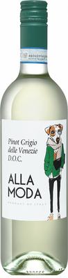 Вино белое сухое «Alla Moda Pinot Grigio delle Venezie» 2020 г.