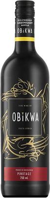 Вино красное сухое «Obikwa Pinotage» 2020 г.