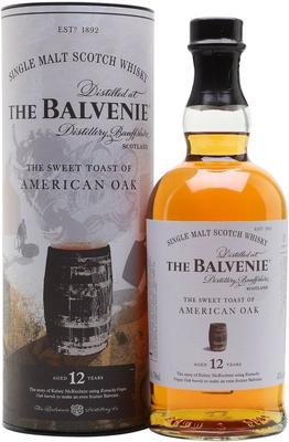 Виски шотландский «Balvenie Stories American Oak 12 Years Old» в тубе
