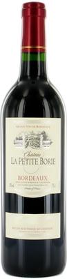 Вино красное сухое «Chateau La Petite Borie Bordeaux» 2020 г.