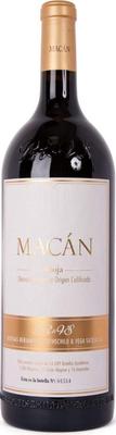 Вино красное сухое «Bodegas Benjamin de Rothschild & Vega Sicilia Macan» 2014 г.