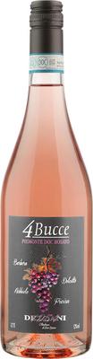 Вино розовое сухое «Dezzani Quattro Bucce Piemonte» 2019 г.