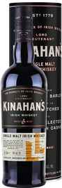 Виски ирландский «Kinahan’s LL Irish Single Malt» в тубе