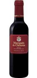 Вино красное сухое «Crianza Rioja Marques De Caceres, 0.375 л» 2017 г.