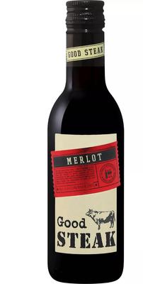 Вино красное сухое «Good Steak Merlot»