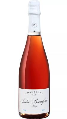 Вино игристое розовое брют «Andre Beaufort Polisy Rose Champagne» 2016 г.