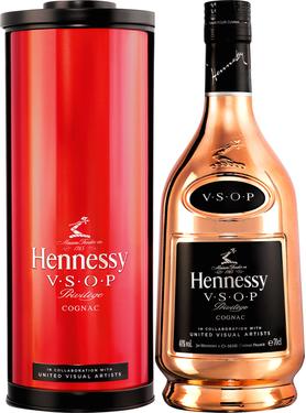 Коньяк французский «Hennessy VSOP Limited Edition by UVA» в подарочной упаковке