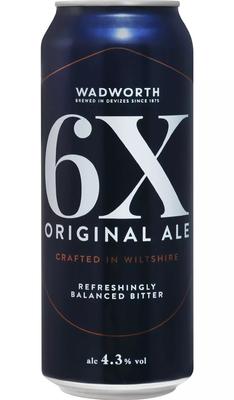 Пиво «Wadworth 6X Original Ale» в железной банке