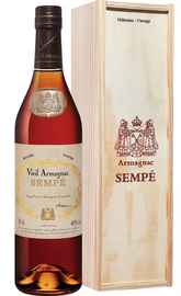 Арманьяк «Sempe Vieil Vintage» 2005 г., в деревянной подарочной упаковке