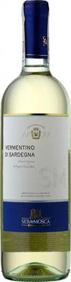 Вино белое сухое «Sella & Mosca Vermentino di Sardegna» 2019 г.