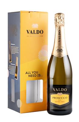 Вино игристое белое сухое «Valdo Prosecco» в подарочной упаковке