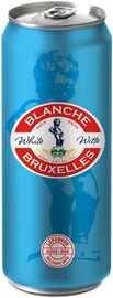 Пиво «Blanche de Bruxelles» в жестяной банке