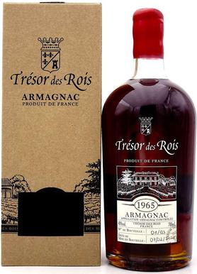 Арманьяк «Tresor des Rois Armagnac 1965» в подарочной упаковке