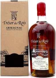 Арманьяк «Tresor des Rois Armagnac 1975» в подарочной упаковке