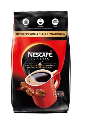 Кофе растворимый «Nescafe Classic» 750 гр., с добавлением молотой арабики