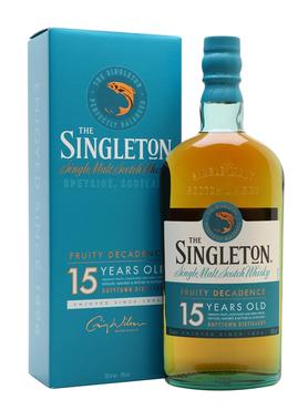 Виски шотландский «The Singleton of Dufftown 15 years old» в подарочной упаковке