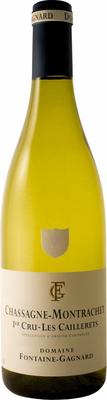 Вино белое сухое «Domaine Fontaine-Gagnard Chassagne-Montrachet 1er Cru Les Caillerets» 2017 г.