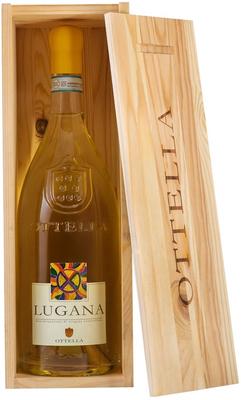 Вино белое сухое «Оттелла Лугана» 2018 г., в подарочной упаковке