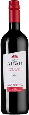 Вино красное полусухое «Vina Albali Cabernet Tempranillo Low Alcohol Felix Solis» 2019 г.